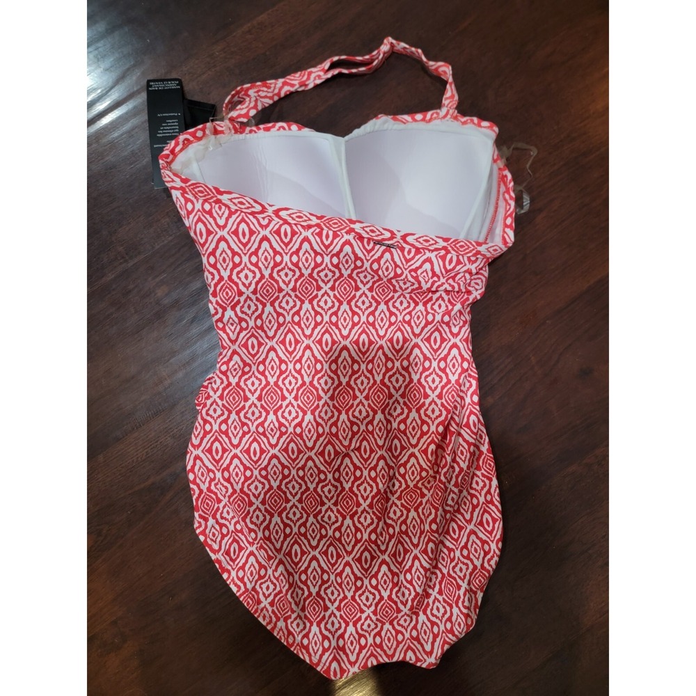 Jones New York Halter/Strapless Tummy Smoothing‎ Convertible One Pc Swimsuit 16 - Picture 4 of 7